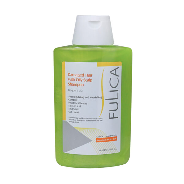 Fulica Damaged Hair With Oily Scalp Shampoo 200 ml