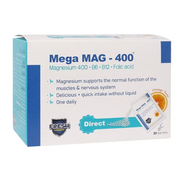 Fresh Morning Mega Mag 400 mg 30 Sachets