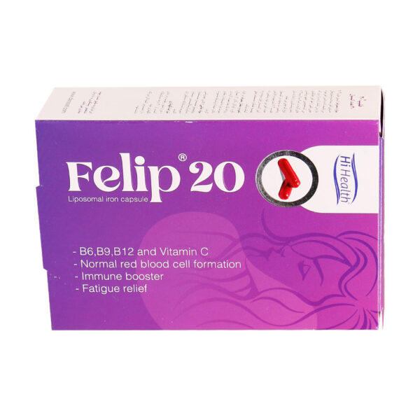 Hi Health Felip 20mg 30 caps 1 rotated