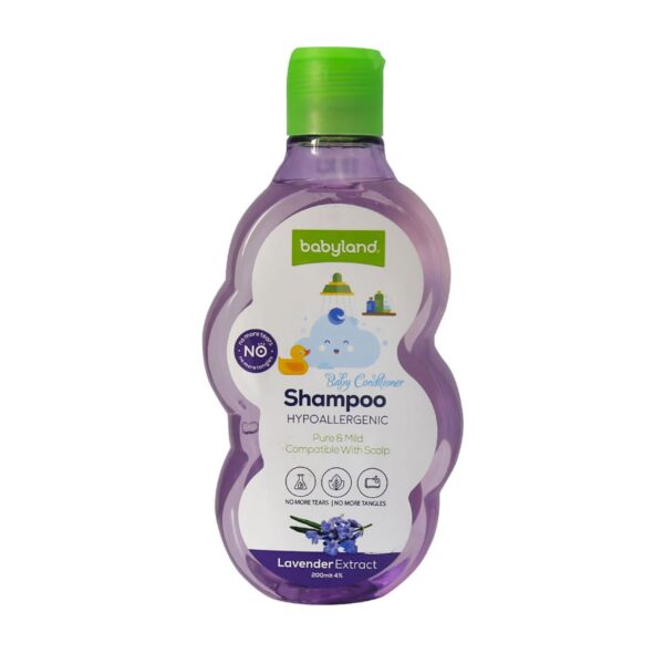 Babyland Hypoallergenic Lavender Extract Shampoo 200 Ml1500 min