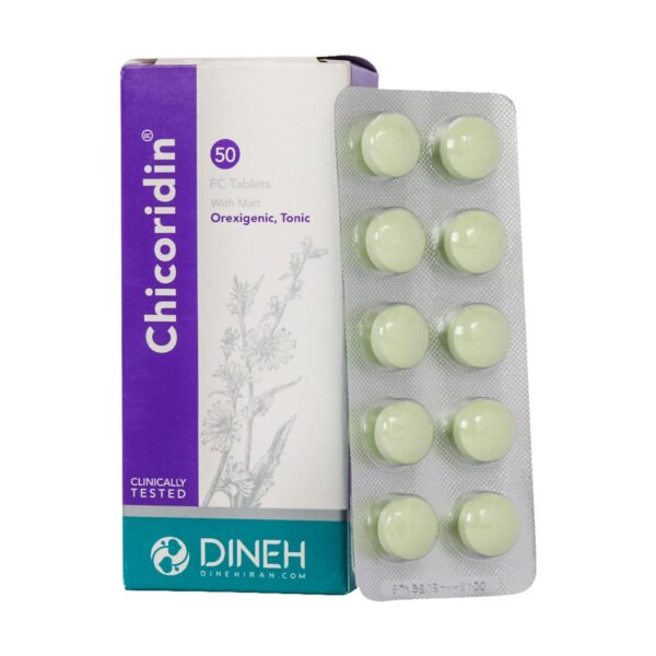 Dineh Chicoridin Herbal Coated 50 Tab1500 min