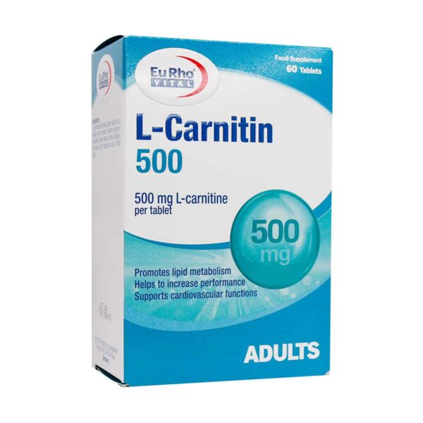 Eurho Vital L Carnitin 500mg Tablets1500 min