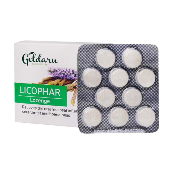 Goldaru Licophar 30 Herbal Lozenge1500 min