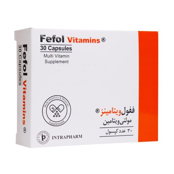 Intrapharm Fefol Vitamins Capsules min