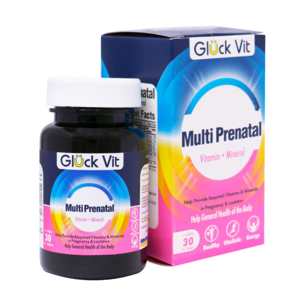 Multi Prenatal Gluk vit 30 F.C Tablet