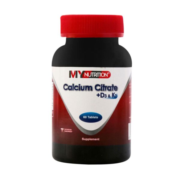 My Nutrition Calcium Citrate D3 K2 Softgels 601500 min