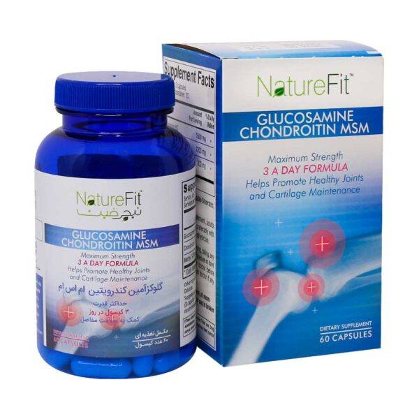 Nature Fit Glucosamine Chondroitin MSM Cap min