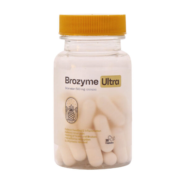 Tachra Pharmed Brozyme Ultra 30 Caps 1