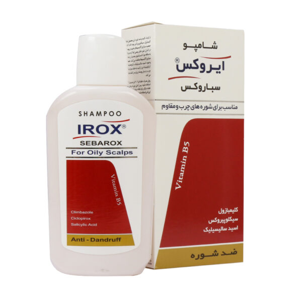 irox sebarox for oily scalps shampoo 200