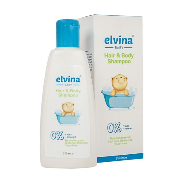 Elvina Baby Hair And Body Shampoo 2 min