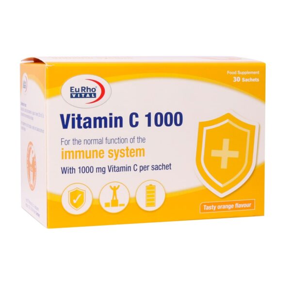 Eurhovital Vitamin C 1000 mg 30 Sachets min