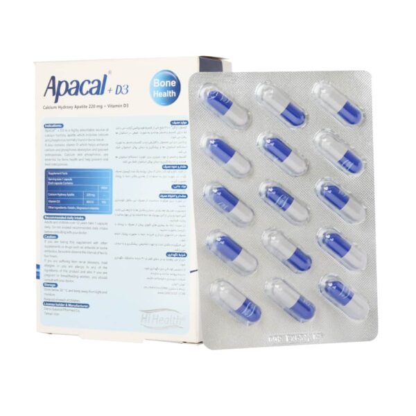 Hi Health Apacal And Vitamin D3 30 Capsule min