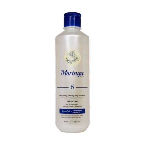 Moringa EMO Nourishing and Energizing Shampoo 6 Sulfate Free all Hair especially Keratin Treated Hair min