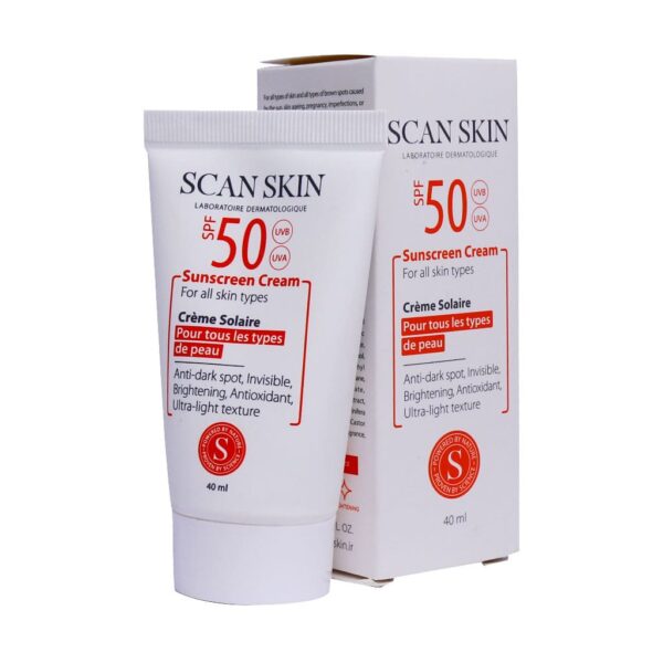 Scan Skin sunscreen SPF50 cream for All skin min